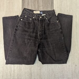 Y2K Gap Reverse Fit High Waisted Black Jeans